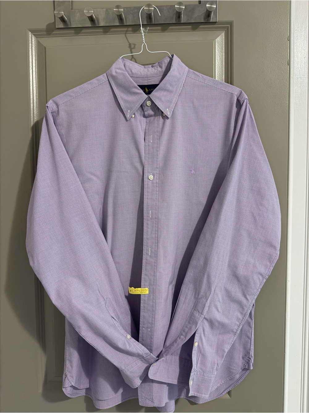Polo by Ralph Lauren Lavender Button-Down Dress Shirt
